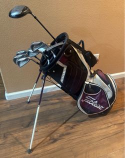 Complete Golf Set Bundle W/ Titleist Golf Bag