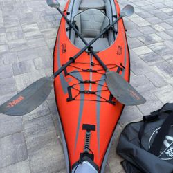 Advanced Elements - AdvancedFrame Convertible Elite Inflatable Kayak w/ pump & paddles