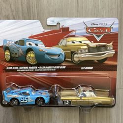 Disney Pixar Cars Lightning McQueen Set Of 2