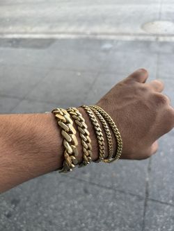 14k Gold Miami Cuban Bracelet 