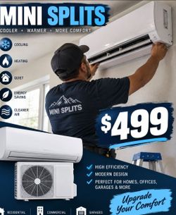Minisplits mini split heater and ac airconditioner