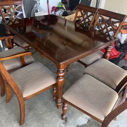 Dining Table With 7 Chairs 
