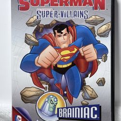 Superman Animated Series : Super-Villains Brainiac DVD DC Comics Cartoon