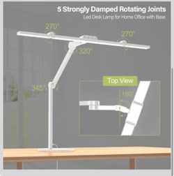 Adjustable LED Architect Desk Lamp with Remote