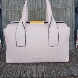 Donna Karan Leather Satchel 