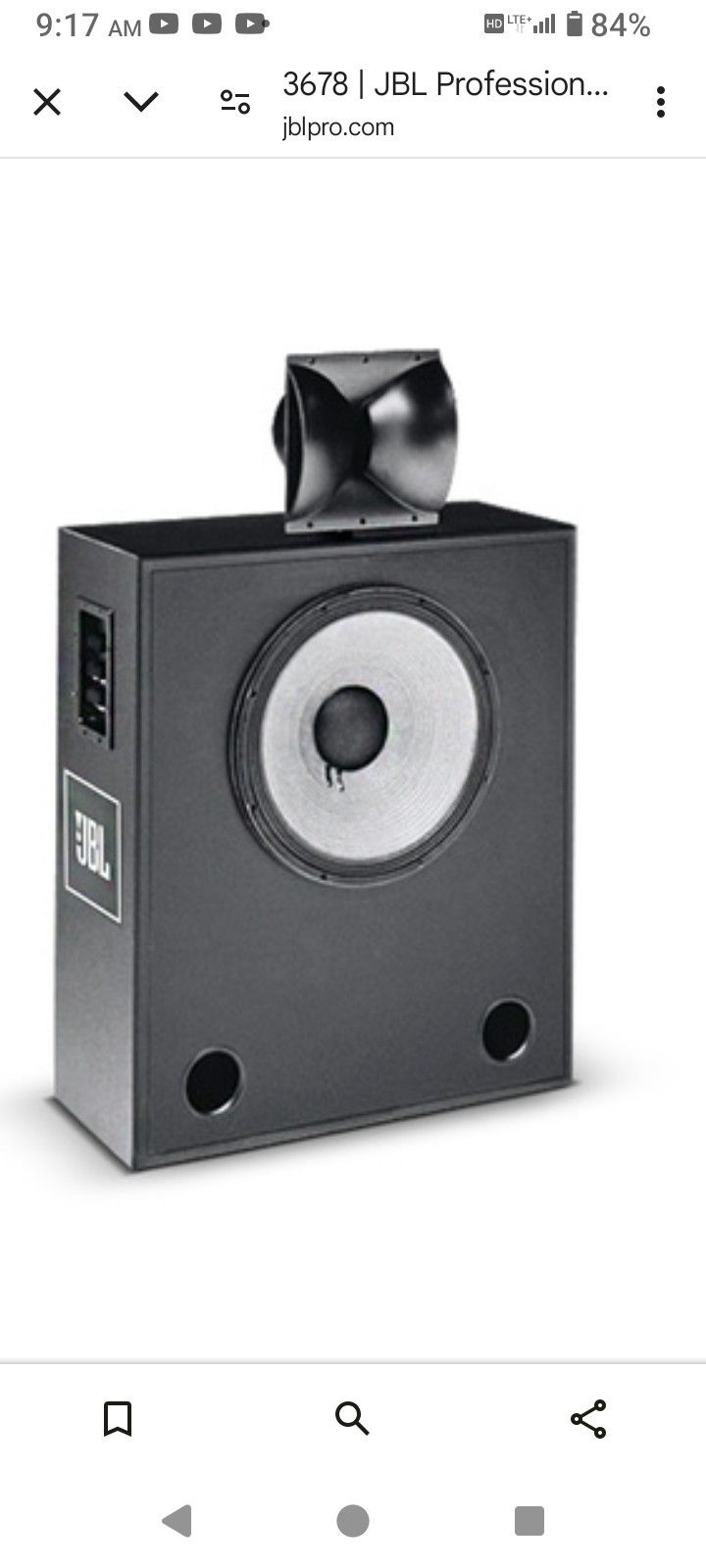JBL Movie Theater Speakers