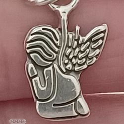 Sterling Silver "Praying ANGEL" CHARM.