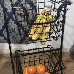Metal 2 Tier Basket