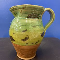 Handmade Artisan Stoneware farmhouse Water Pitcher