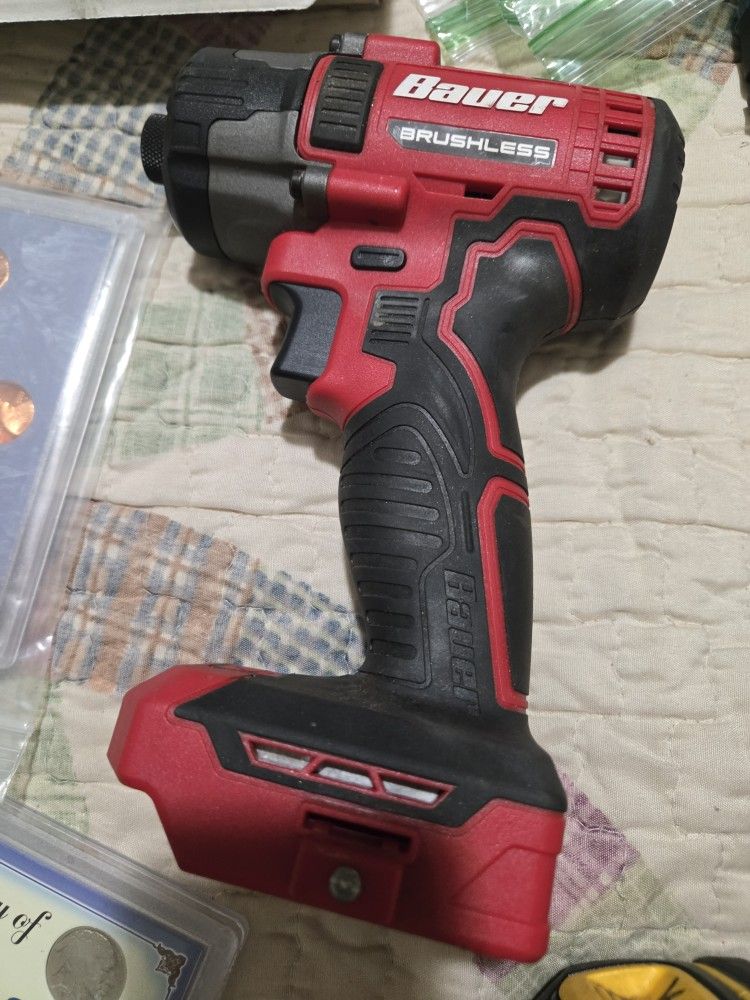 Bauer Brushless Drill No Flaws Like New No Battery