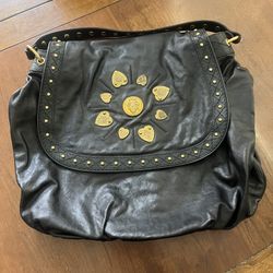 Authentic  GUCCI Irina Babobouska Leather Handbag