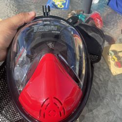 FULL FACE SNORKEL MASK s/m