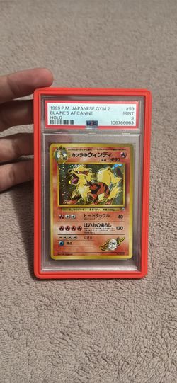 Blaine’s Arcanine JP PSA 9