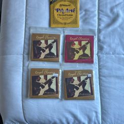 Classical, Acoustic, Flat Wound Electric Strings 