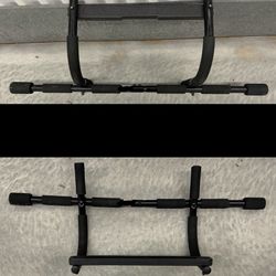🔎  1 GOLD'S GYM Doorway Multi-grip Pull-Up Bar, Doorframe Mount, Equipment... Value $30... 🚚MOVING OUT OF STORAGE📦