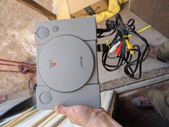 Original PlayStation game consol