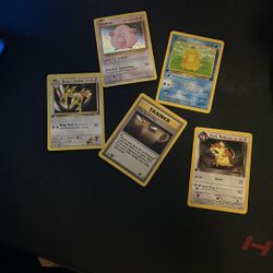 1st Edition Pokémon Cards