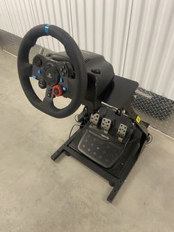 Logitech G29 Driving Force Racing Wheel and Pedals with VEVOR Stand