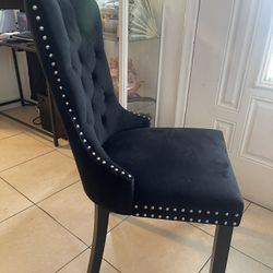4 Corduroy Chairs LIKE NEW