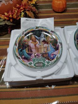 The Wizard Of Oz Musical Plates.