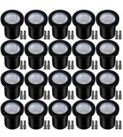 Motrackcao Low Voltage In Ground LED Lights Ip67 Waterproof Warm White 3000K