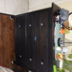 Black 3 Drawer Dressers 