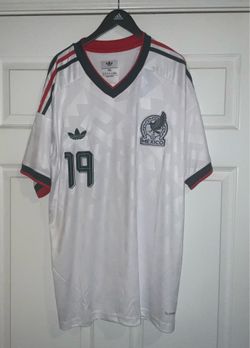 Mexico Adidas 2026 World Cup White Jersey Fidalgo #19 Adult Size 2XL (Fits Mens XL) New with Tags