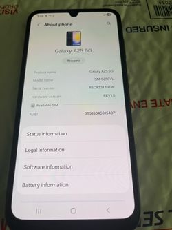 Samsung galaxy A25 5g