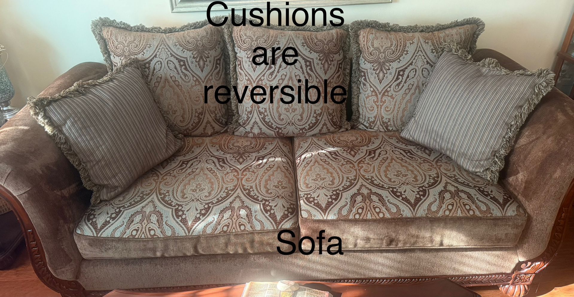 Sofa, Loveseat, Oversized Chair, 2 End Tables, Coffee Table