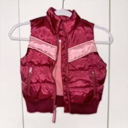 Girls XS Puffer Vest Jacket Old Navy - Hot Pink Extra Small