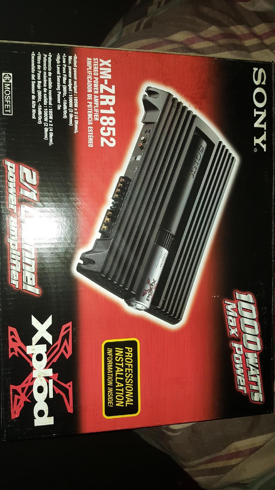 Brand New 1000 watt CEA Compliant amp