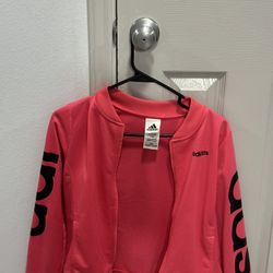 Adidas Pink Zip- Up