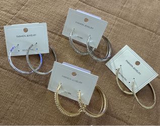 Fashion Jewelry Hoop Earrings
