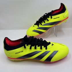 Adidas Predator 24 Pro FG 'Team Solar Yellow' IG7776 Soccer Men’s Size 9.5