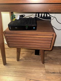 Mopio walnut side table