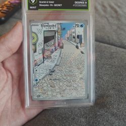 Degree Graded 9 Slowpoke Full Art From Scarlett And Violet Set
