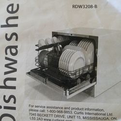 RCA Counter Top Dishwasher 