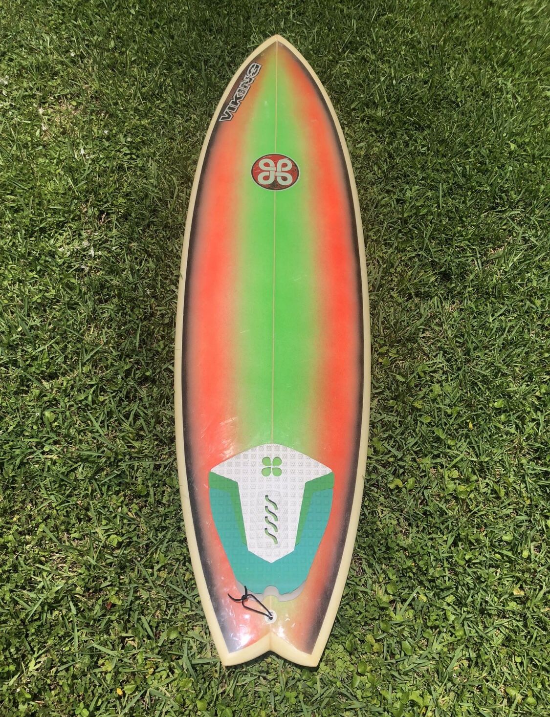6’-5” Viking Epoxy Funshape Surfboard