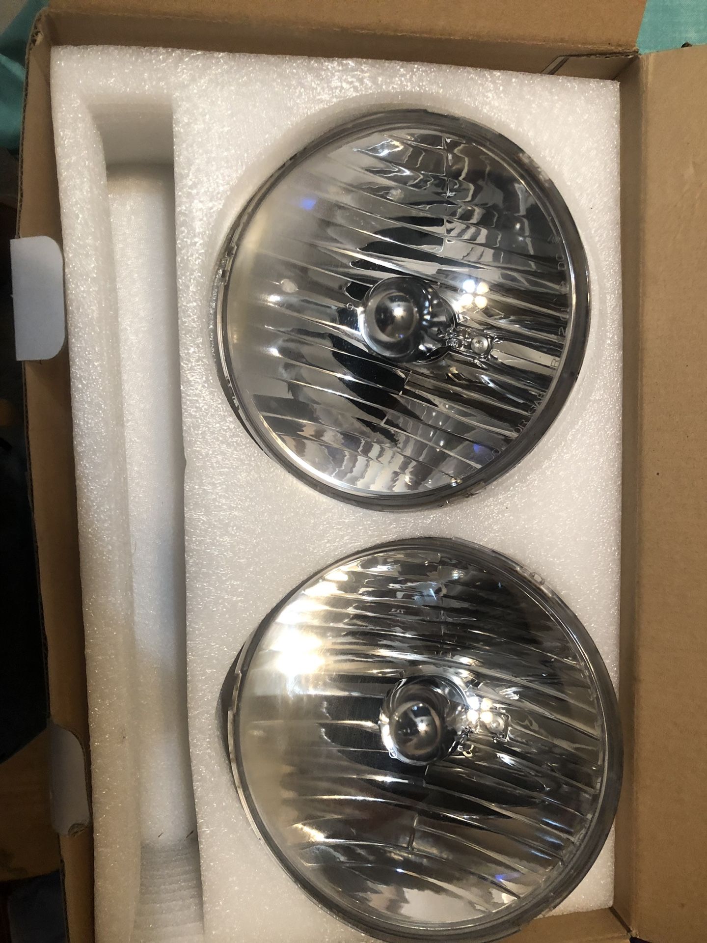 Jeep Wrangler headlights