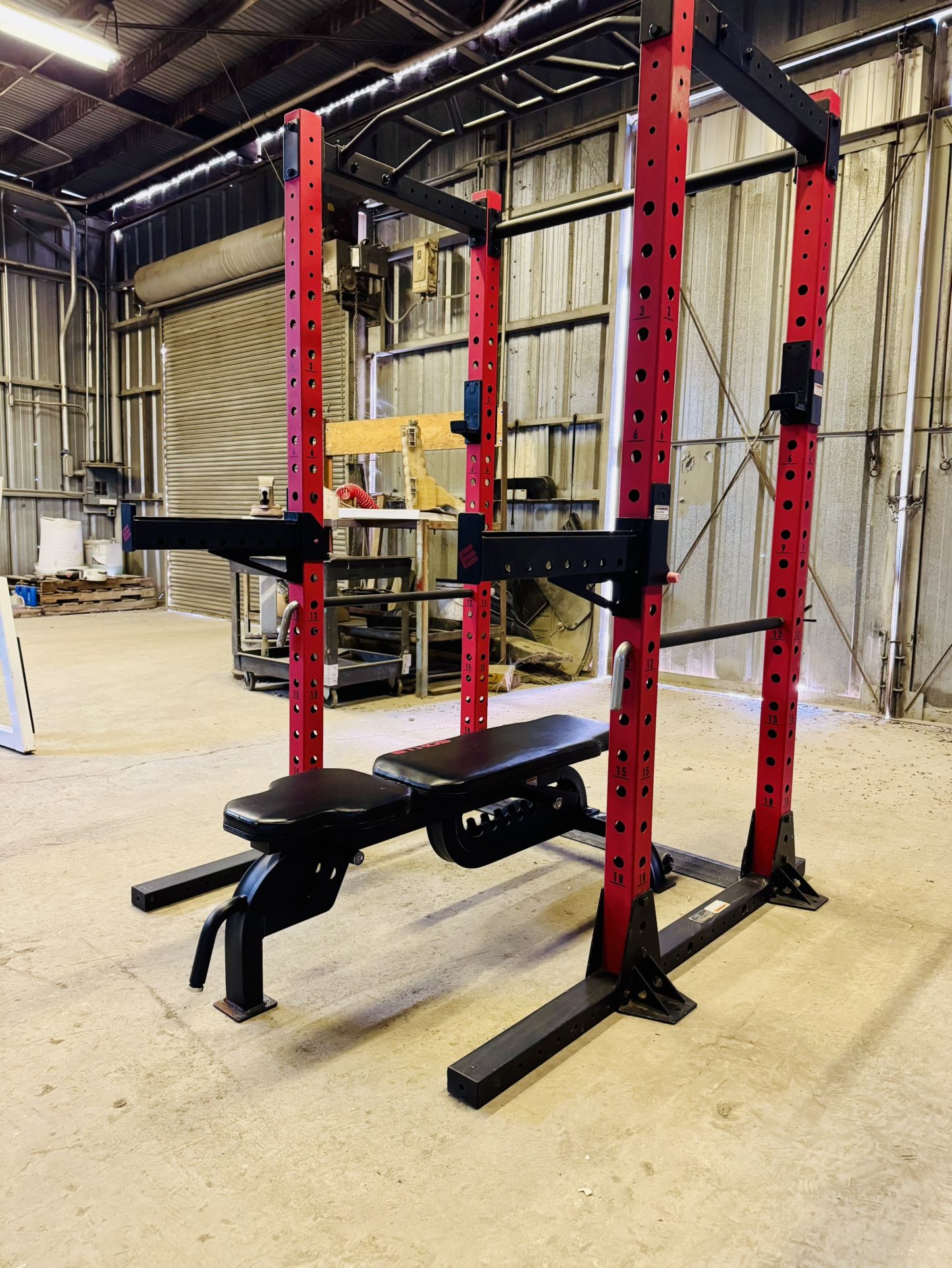 Ethos Power Rack And Adjustable Utility Bench