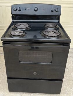 GE Electric Stove.