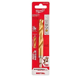 MILWAUKEE SHOCKWAVE 1/2in TITANIUM DRILL BIT