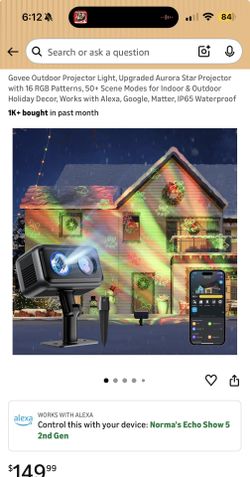 Govee Outdoor Projector(2 AVAILABLE)