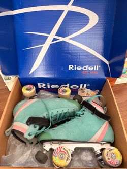 BONT Quad Roller Skates Teal Suede