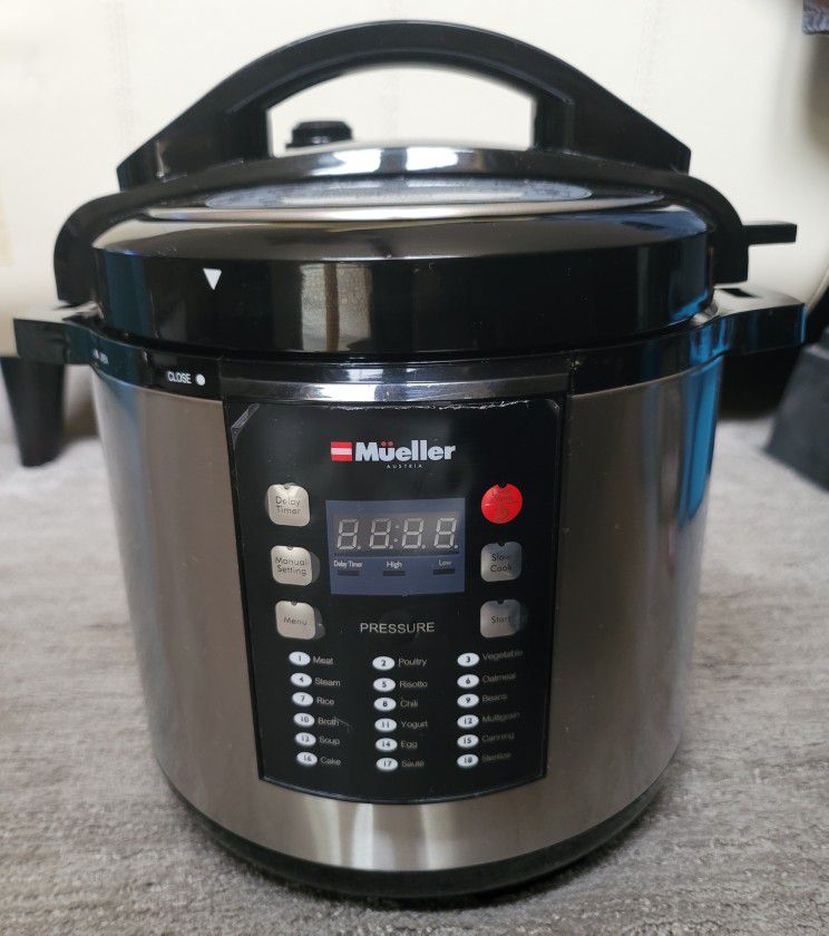 Mueller 6 Quart Pressure Cooker – mueller_direct