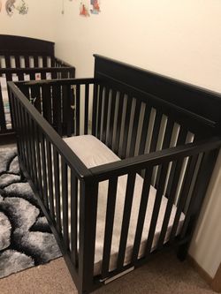 Baby crib and mattress