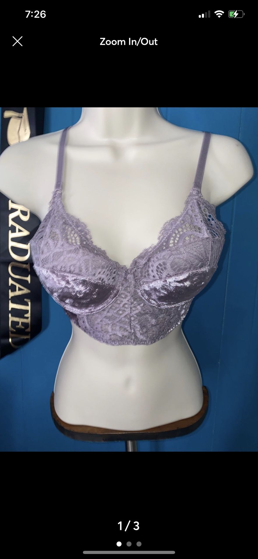 Corset bra size small