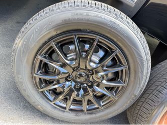Wheels and tires
