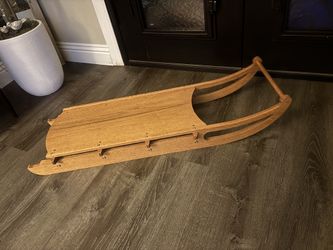 Wooden Sleigh 