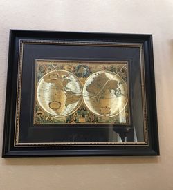 Gorgeous Large Deco Art Frame Painting